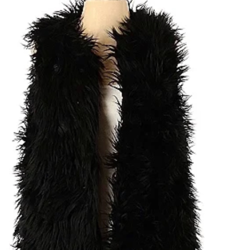 Faux Fur Vest - Picture 2 of 4